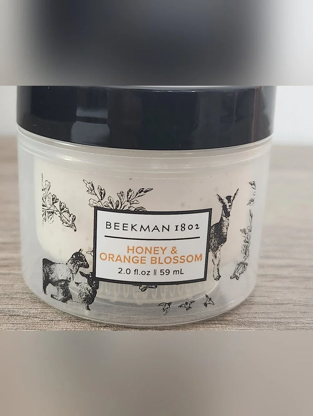 Beekman 1802 Honey & Orange Blossom 2.0 fl oz Whipped Body Cream